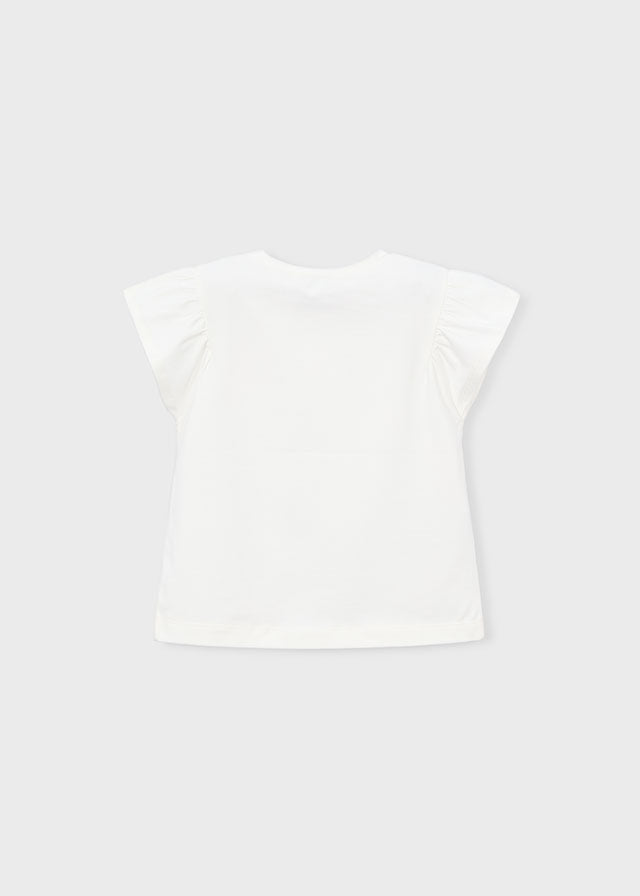 Mayoral Girls Blossom Short Sleeved T-shirt