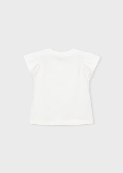 Mayoral Girls Blossom Short Sleeved T-shirt