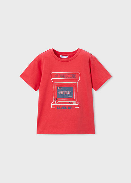 Mayoral Boys Red/Navy 2 T-shirt set