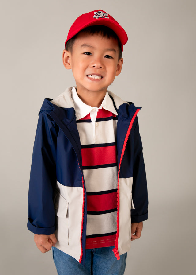 Mayoral Boys Navy Rain Coat