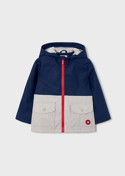 Mayoral Boys Navy Rain Coat