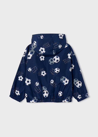 Mayoral Boys Navy Printed Windbreaker Jacket