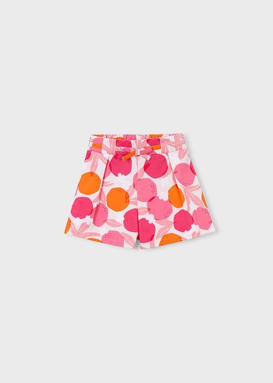 Mayoral Girls Clover Patterned Pant Skirt