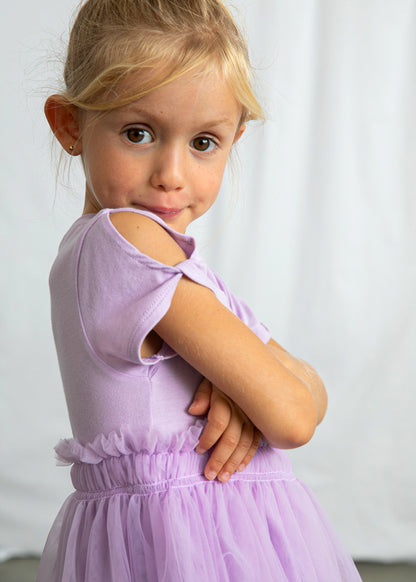 Mayoral Girls Lilac Dress