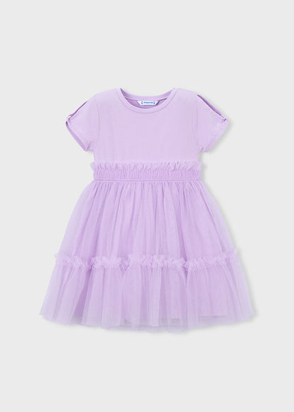 Mayoral Girls Lilac Dress