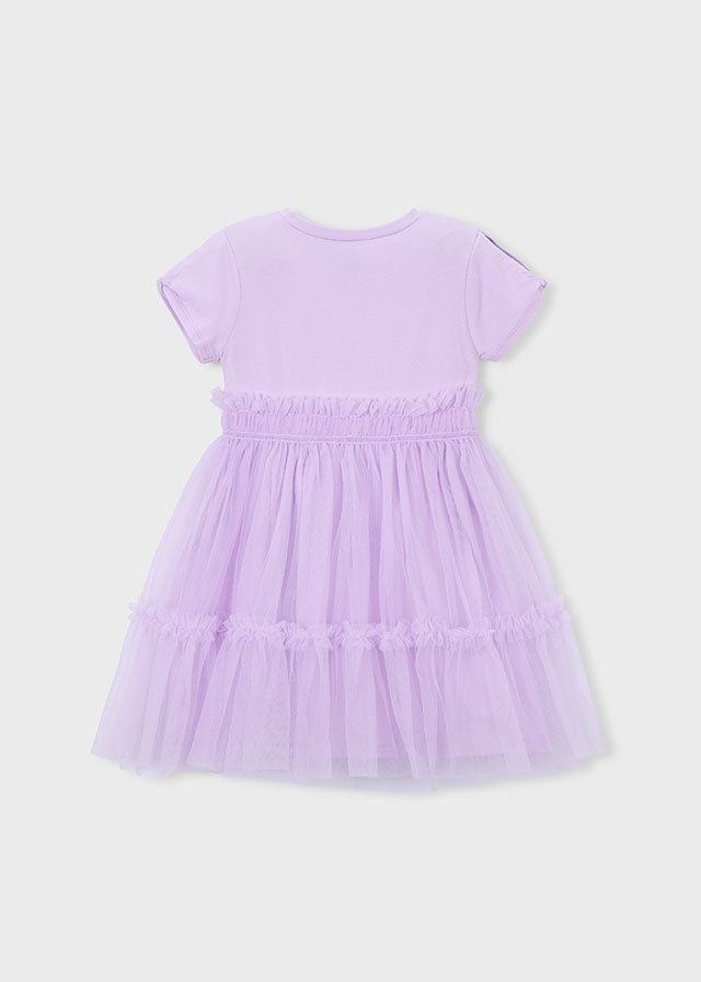 Mayoral Girls Lilac Dress