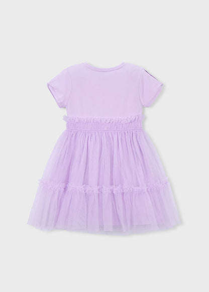 Mayoral Girls Lilac Dress
