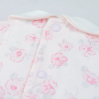 Emile et Rose Joanne Baby Girls Floral Print Babygrow and Hairband