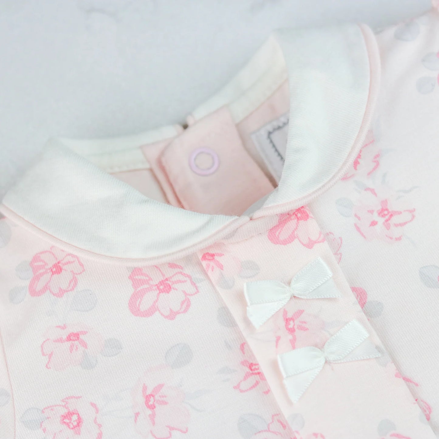 Emile et Rose Joanne Baby Girls Floral Print Babygrow and Hairband