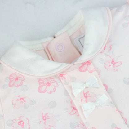 Emile et Rose Joanne Baby Girls Floral Print Babygrow and Hairband