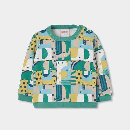 Boboli Baby Boys 2 Piece Sweatshirt and Bottoms Set