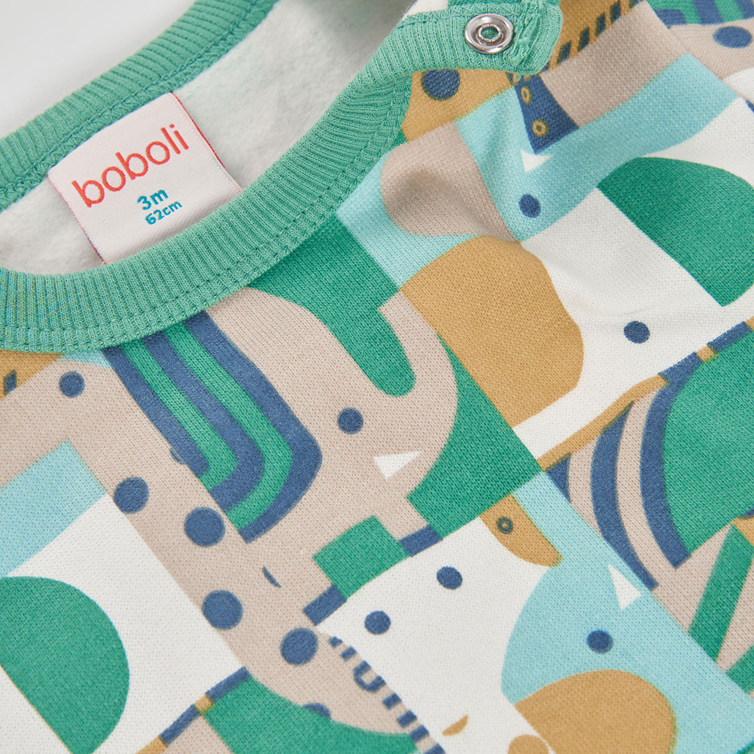 Boboli Baby Boys 2 Piece Sweatshirt and Bottoms Set