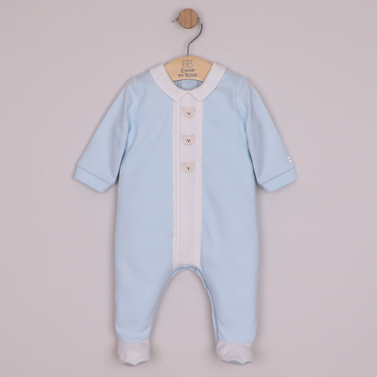 Emile et Rose Baby Boy Teddy Babygrow Mabel