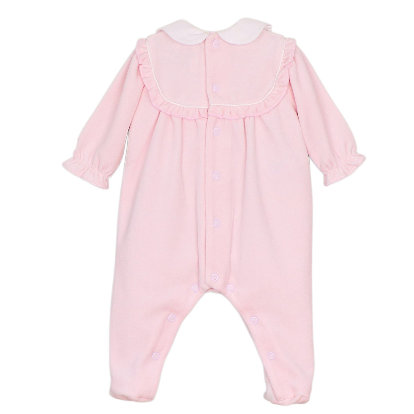 Emile et Rose Baby Girls Maddy Pink Baby Grow