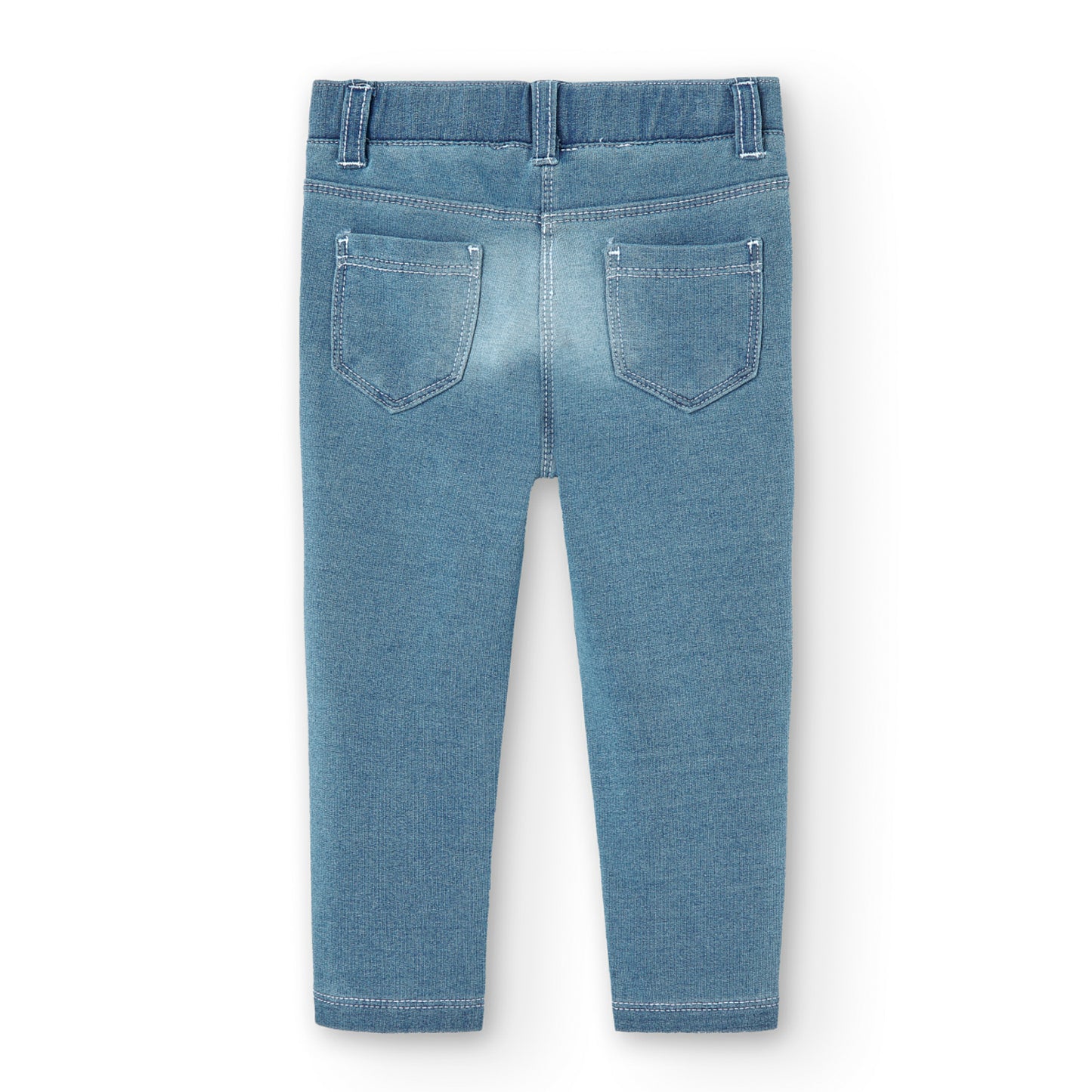 Boboli Girls Bleach Denim Trousers