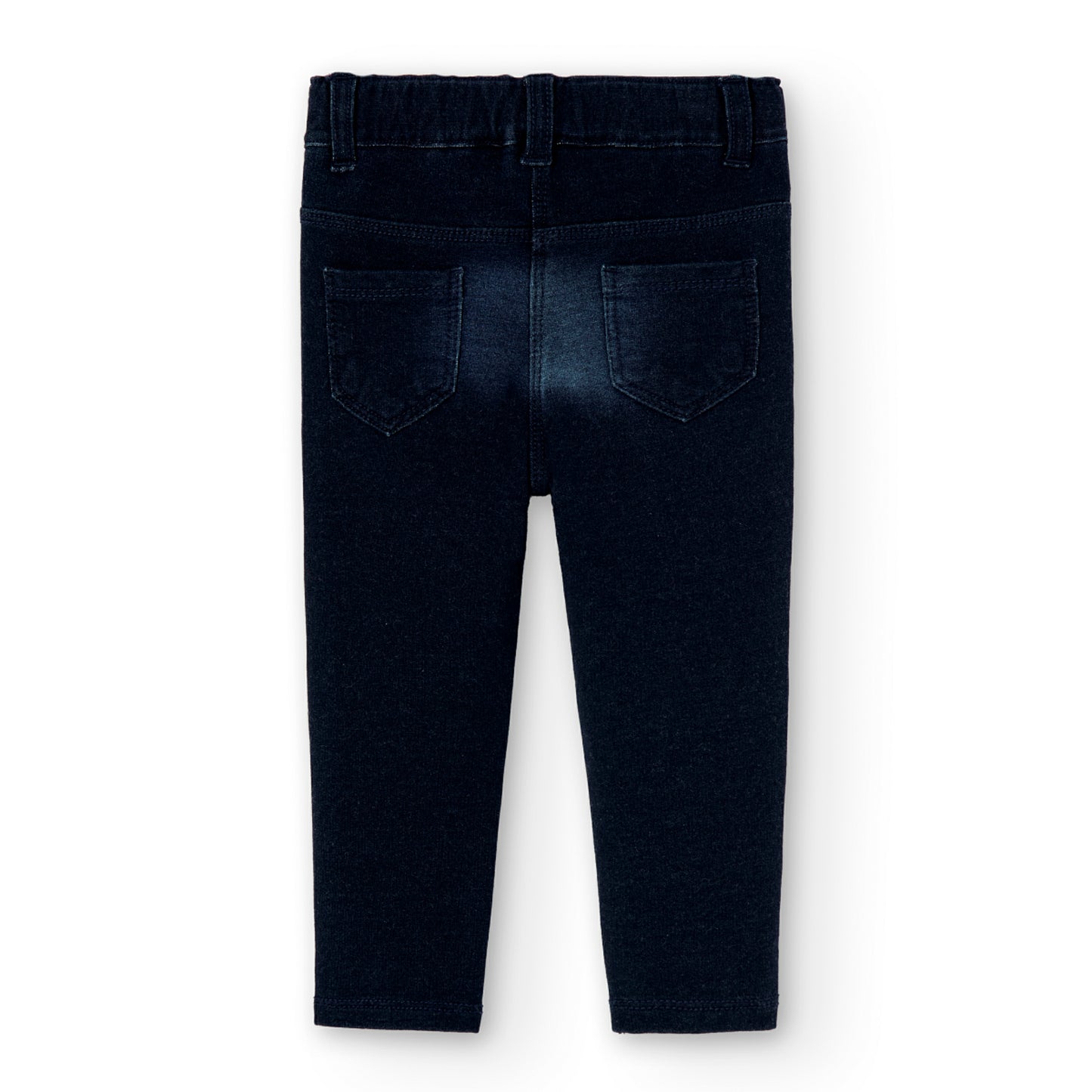 Boboli Girls Fleece Denim Trousers