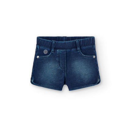 Boboli Girls Denim Shorts