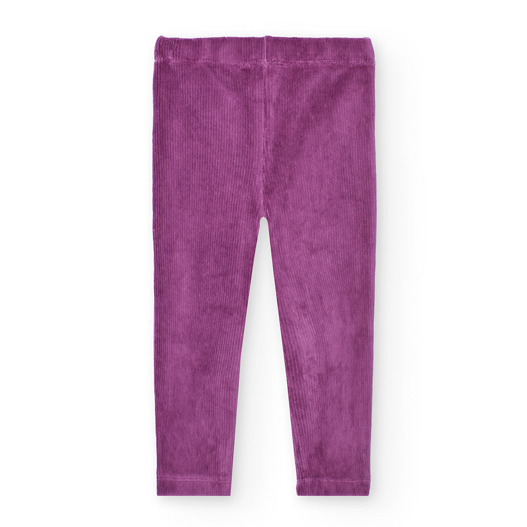 Boboli Girls Blackberry Corduroy Trousers