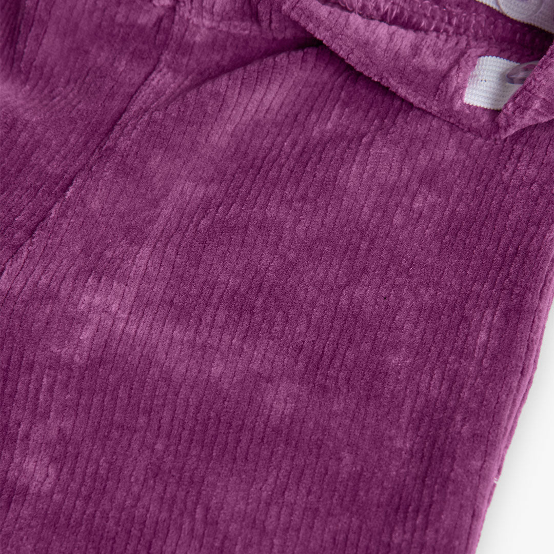 Boboli Girls Blackberry Corduroy Trousers