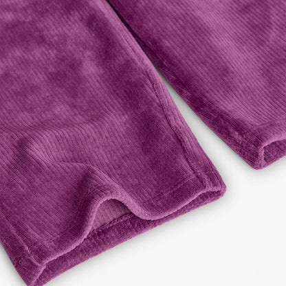 Boboli Girls Blackberry Corduroy Trousers