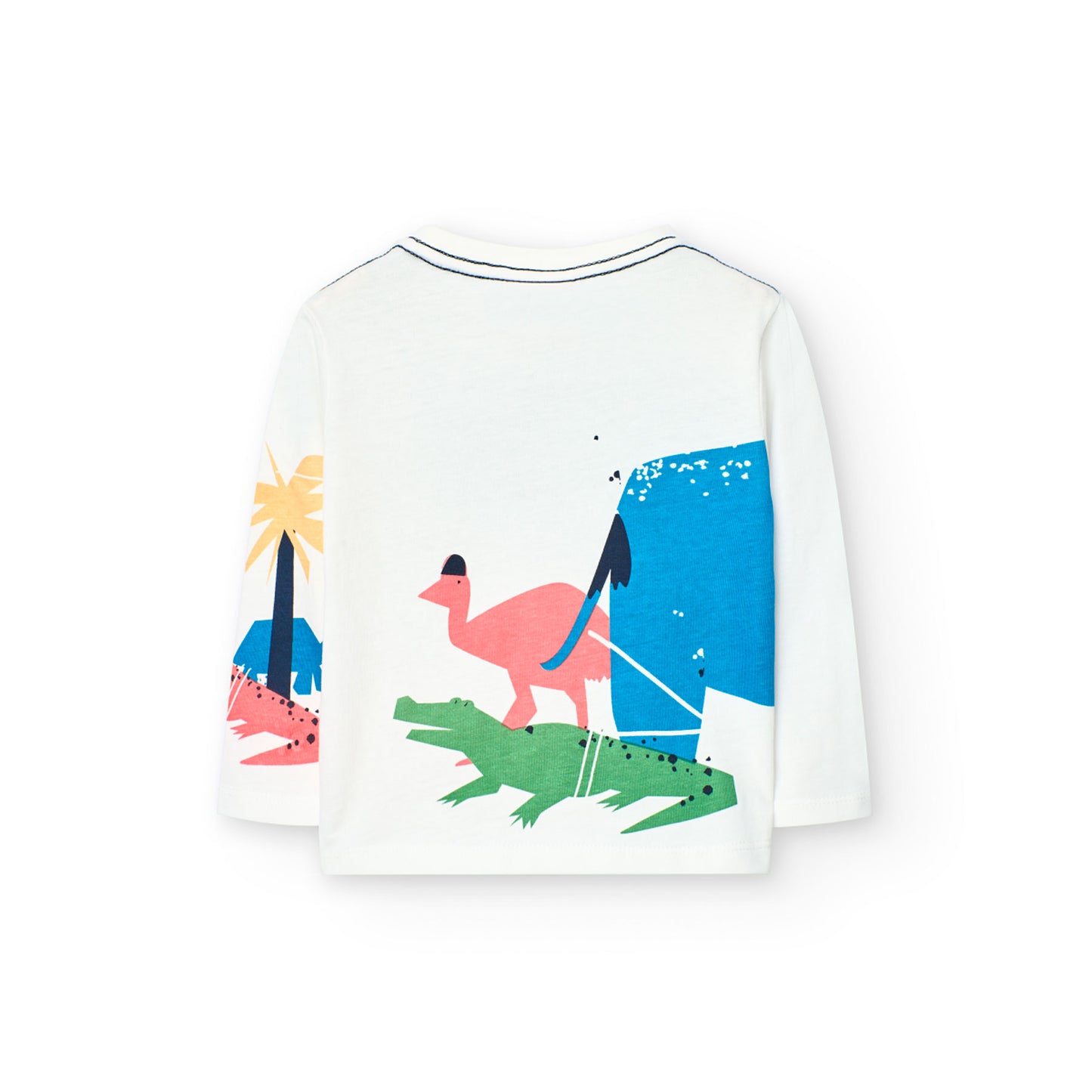 Boboli Boys Animal Fantasy Long Sleeve Top