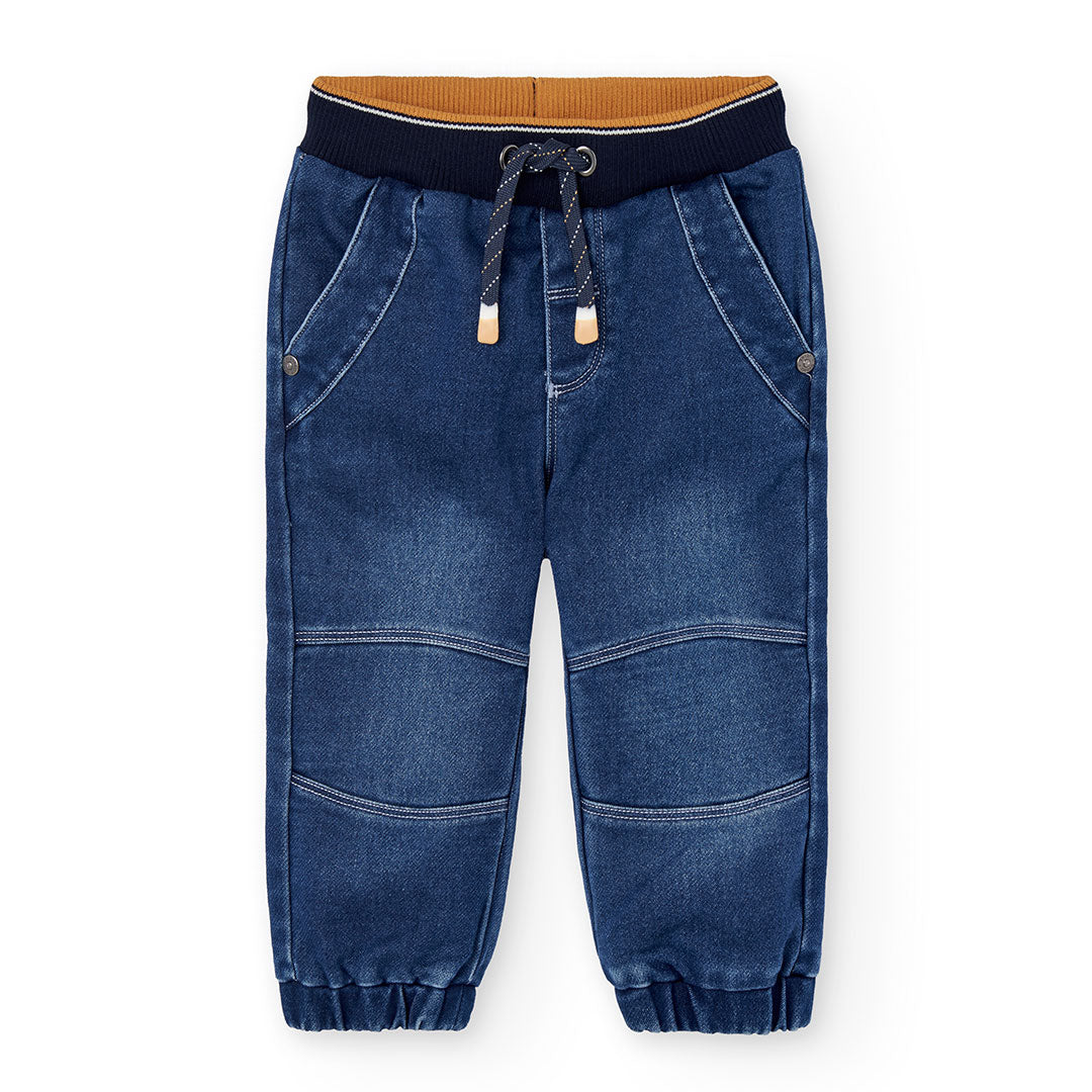 Boboli Boys Dark Blue Denim Trousers