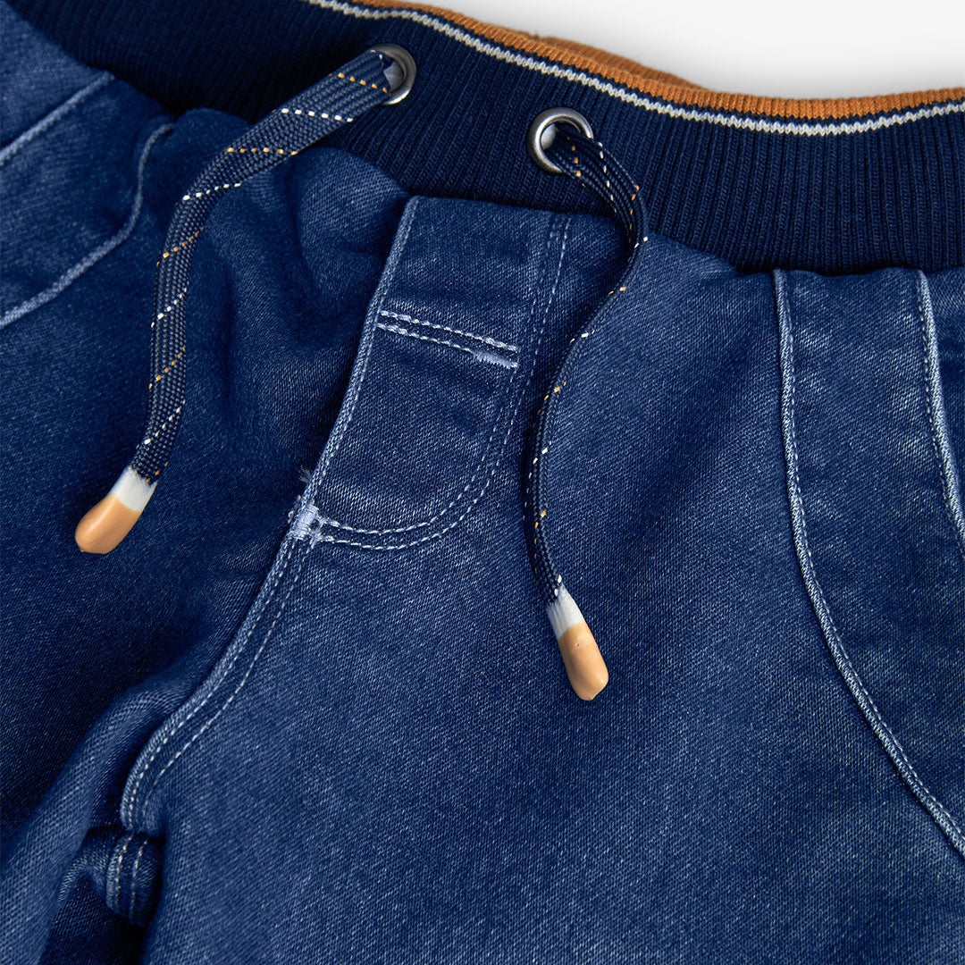 Boboli Boys Dark Blue Denim Trousers