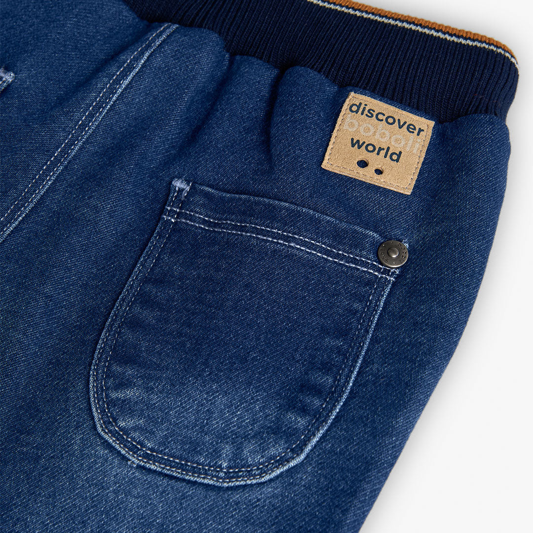Boboli Boys Dark Blue Denim Trousers