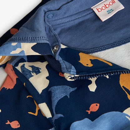 Boboli Boys Animals Fleece Jacket