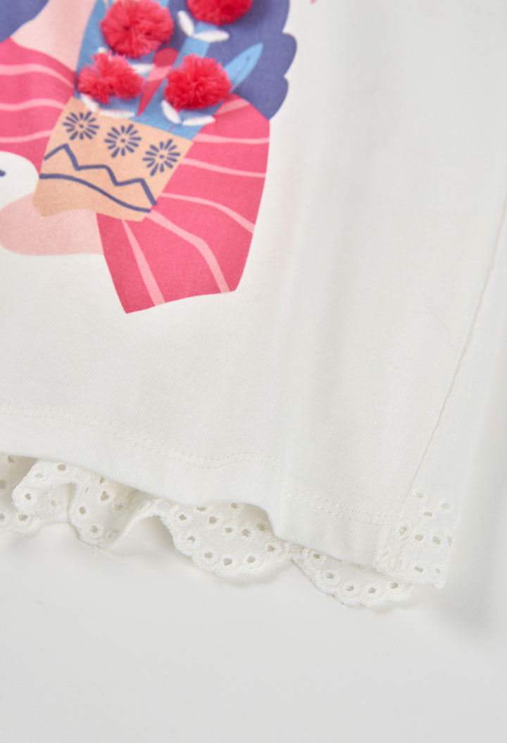 Boboli Girls Long Sleeve Top