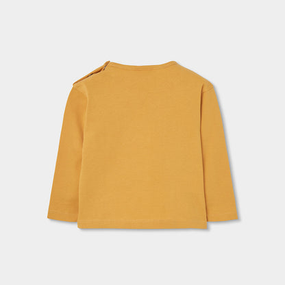 Boboli Girls Mustard Long Sleeve T-shirt