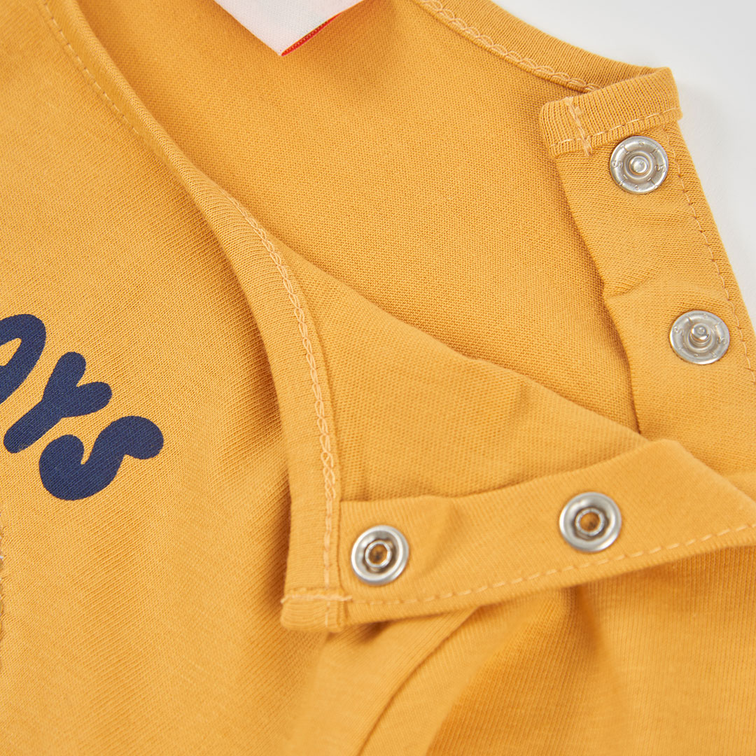 Boboli Girls Mustard Long Sleeve T-shirt