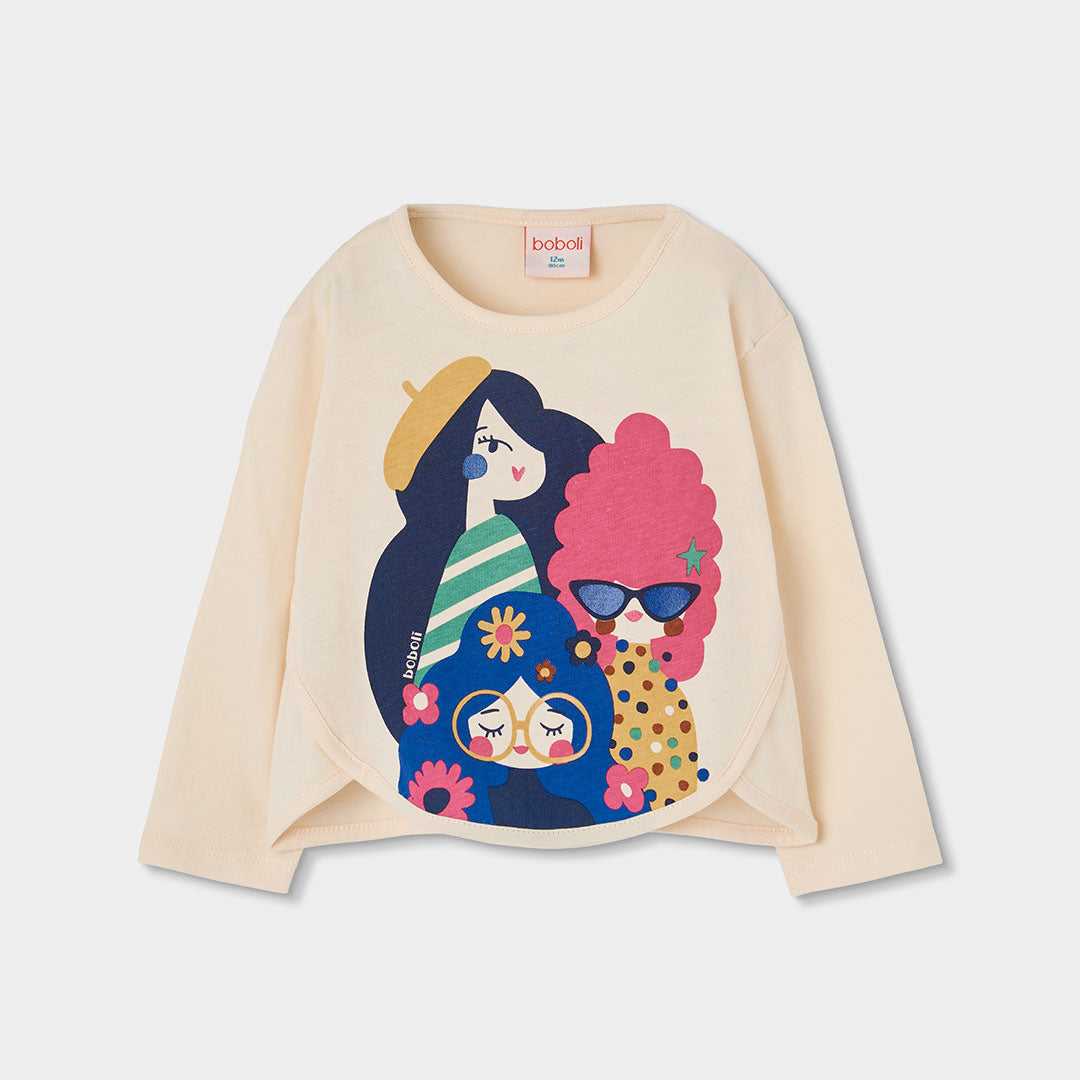 Boboli Girls Long Sleeve T-shirt