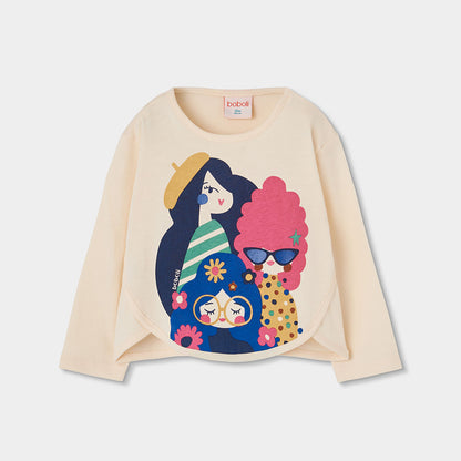 Boboli Girls Long Sleeve T-shirt