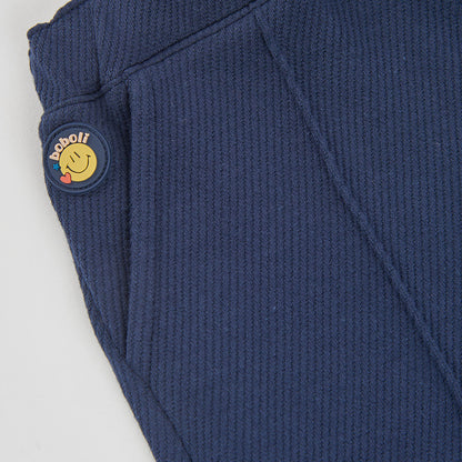 Boboli Girls Navy Twill Trousers
