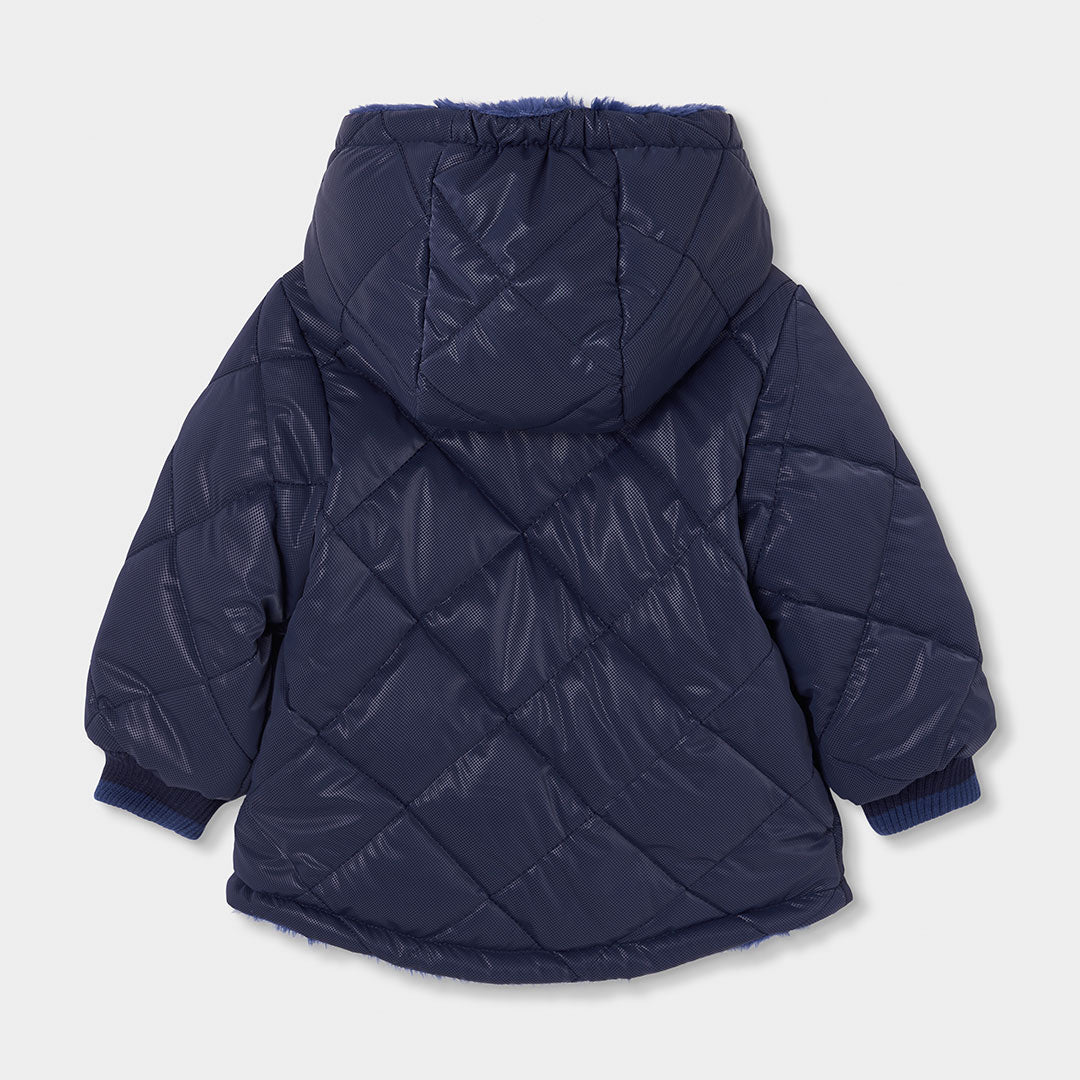 Boboli Girls Navy Coat