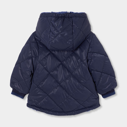 Boboli Girls Navy Coat