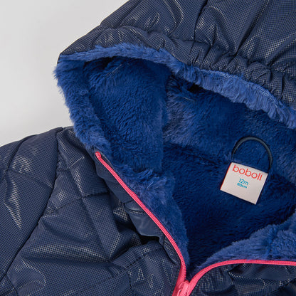 Boboli Girls Navy Coat
