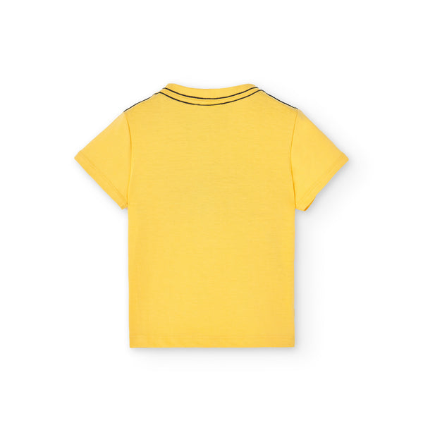 Boboli yellow surf t-shirt