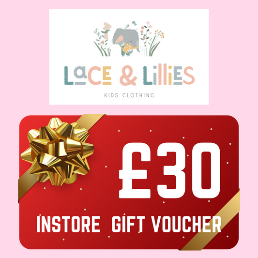 £30 instore Gift Voucher