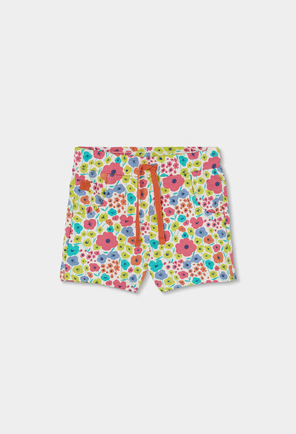 Boboli Girls Floral Summer Shorts