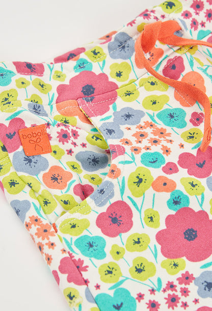 Boboli Girls Floral Summer Shorts