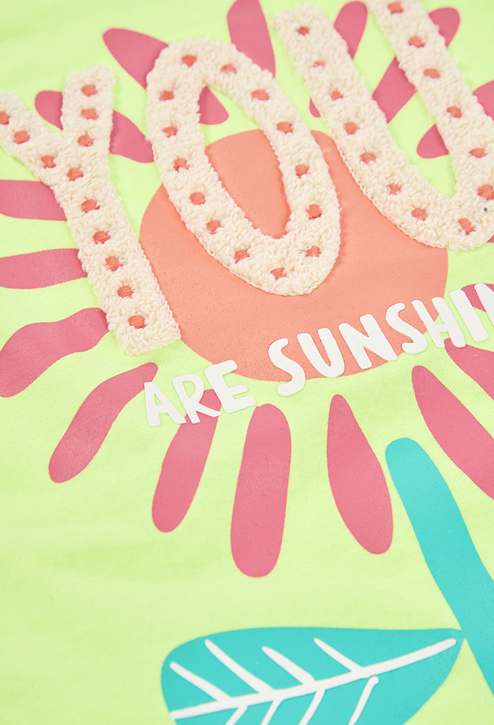 Boboli Girls 'You Are Sunshine' T-Shirt