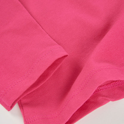 Boboli Girls Long Sleeve Fuchsia T-shirt
