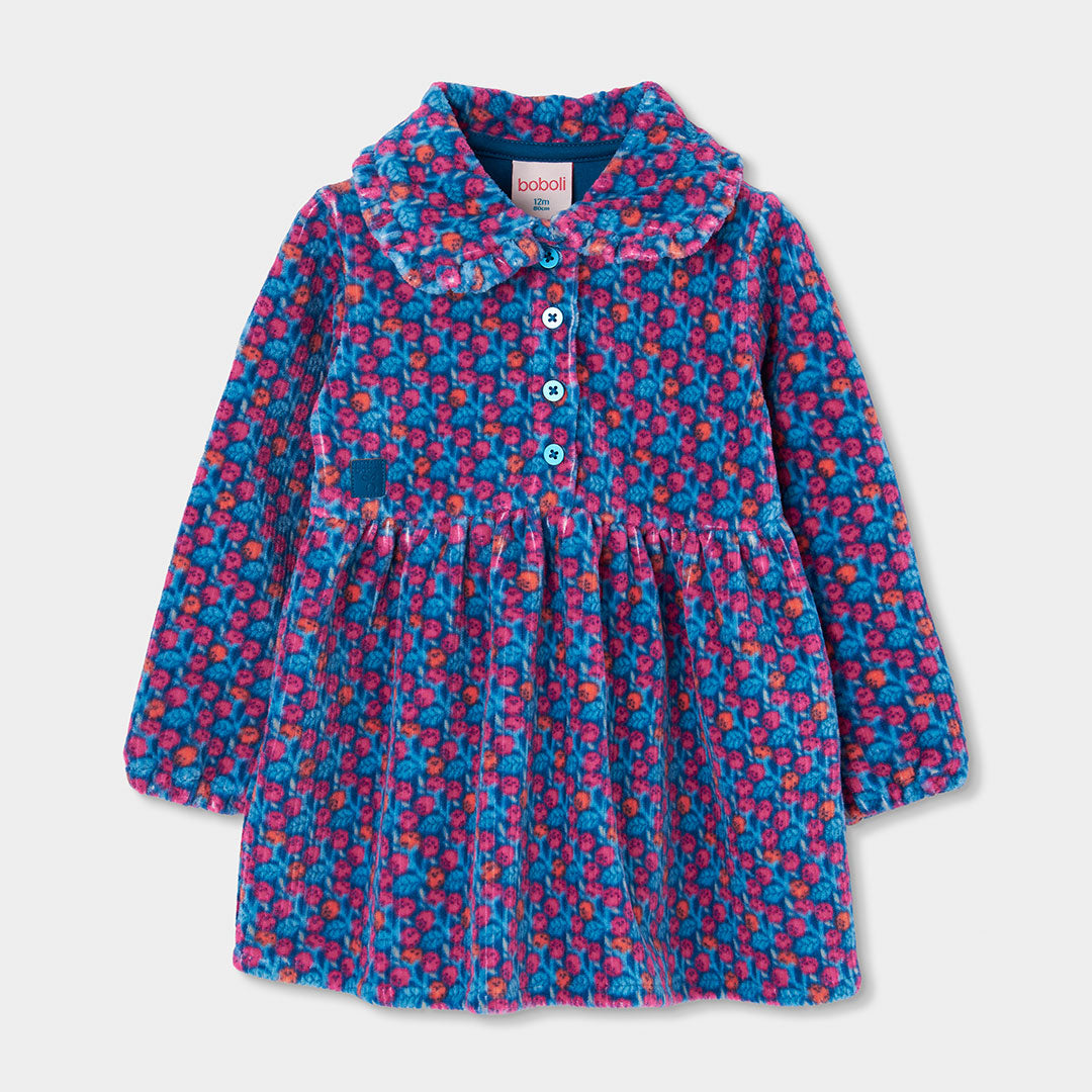 Boboli Girls Floral Printed Dress