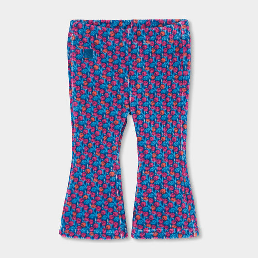 Boboli Girls Printed Corduroy Trousers