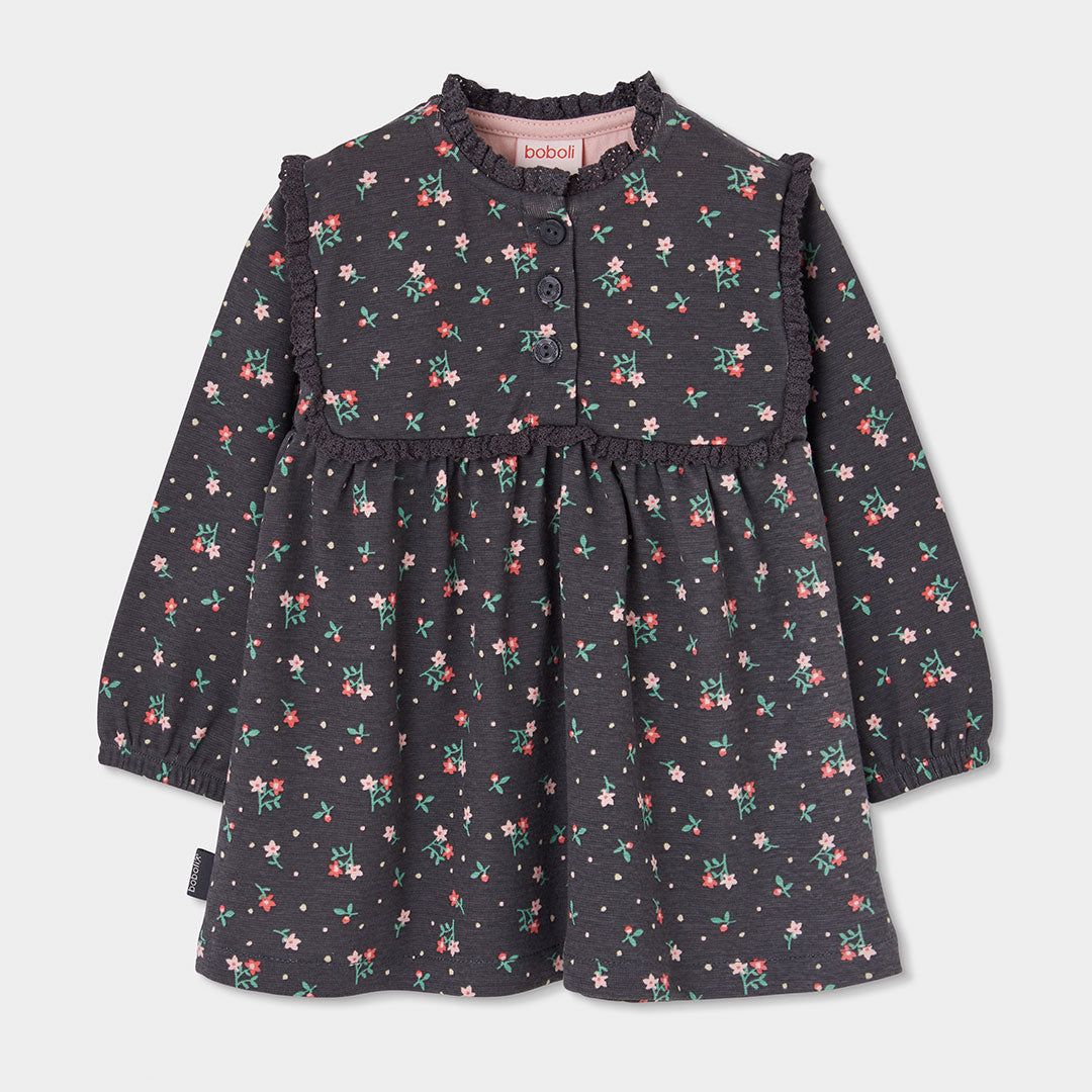 Boboli Girls Floral Printed Dress