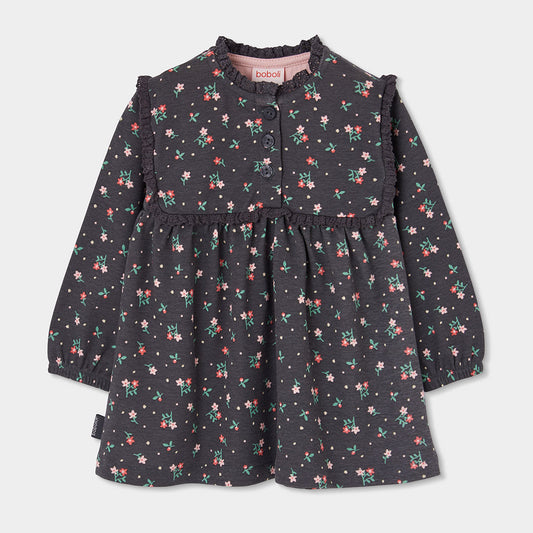 Boboli Girls Floral Printed Dress