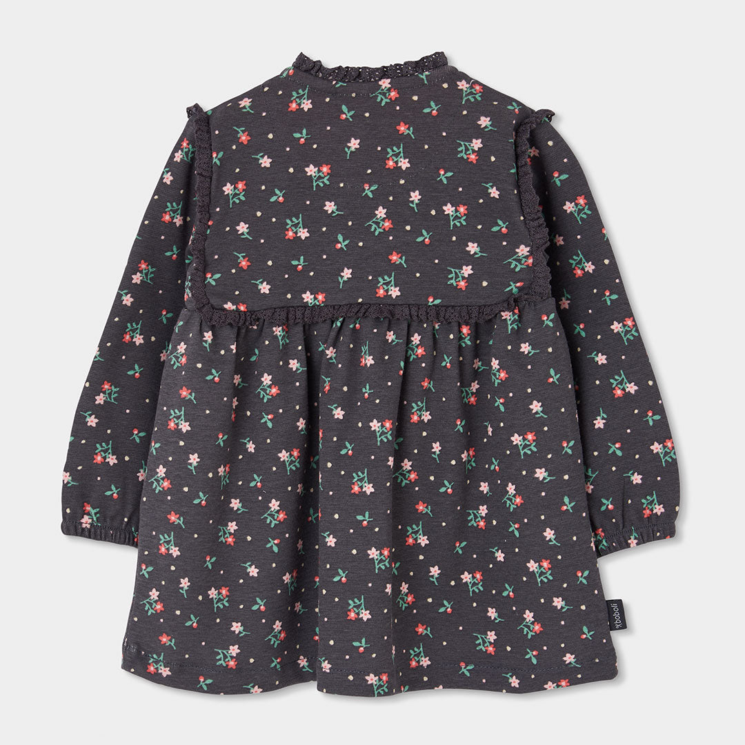 Boboli Girls Floral Printed Dress