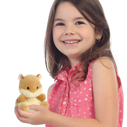 Palm Pals Happy Hamster Plush Character 5"